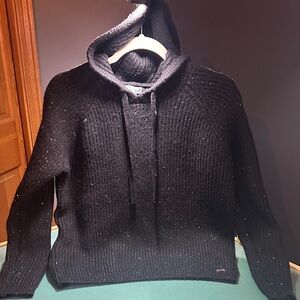 Calvin Klein Charcoal Cowl Neck Sweater